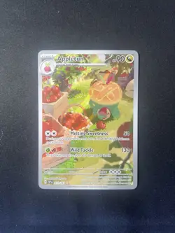 Appletun 211/191 NM Illustration Rare Surging Sparks Pokemon TCG Card Holo - Image 1
