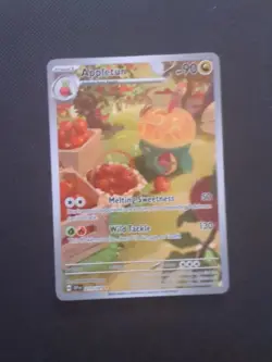 Appletun Illustration Rare Pokemon TCG Surging Sparks Scarlet & Violet 211/191 - Image 1