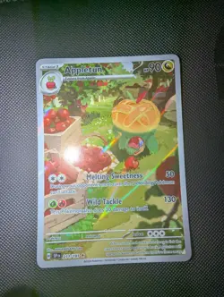Appletun Illustration Rare Pokemon TCG Surging Sparks Scarlet & Violet 211/191 - Image 2