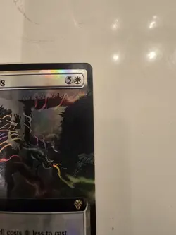 MTG RARE MISPRINT Foil Extended Art Leyline Binding Dominaria Magic - Image 5