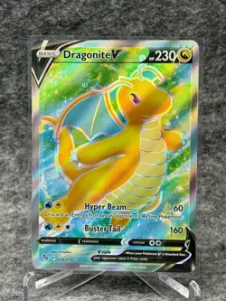 Dragonite V 076/078 Pokemon GO Full Art Ultra Rare ENGLISH - NM - Image 1