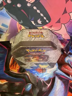 Pokemon TCG Celebrations Lances Charizard V 6 Pack Tin New SEALED! - Image 2