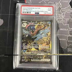 Greninja ex 132 Sv: Scarlet & Violet Promo Cards Holo Psa 9 - Image 1