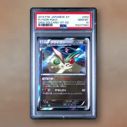 Flygon - PSA 10 - Gaia Volcano XY5 1st Edition 054/070 Holo Rare Pokemon Card - Image 1