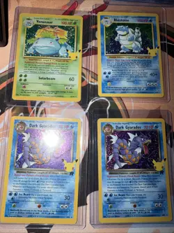 Pokemon Assorted 24 Cards From 25th Anniversary Celebrations - Image 1