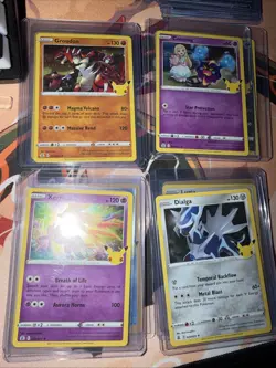 Pokemon Assorted 24 Cards From 25th Anniversary Celebrations - Image 3