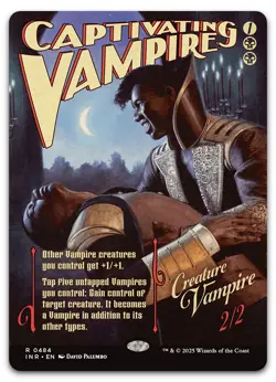 Captivating Vampire (Showcase) #484 (NM) Innistrad Remastered INR Magic MTG - Image 1