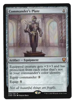 Commander's Plate Commander Legends Regular - Image 1