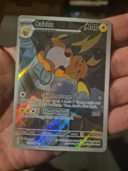 Pokemon Sleeping Raichu 211/193 Sv02: Paldea Evolved Holo - Image 1