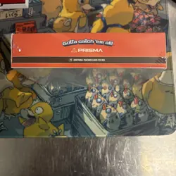 New Sealed Pokemon sticker or card pack "Who's That PokemonU" Prisma Box - Image 2