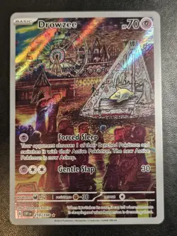 Drowzee 210/198 Illustration Rare Scarlet & Violet Pokemon Card TCG - Image 1