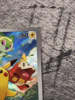 Pikachu 004/SV-P Promo Scarlet & Violet FA Holo Pokemon TCG NM (Chinese) - Image 3