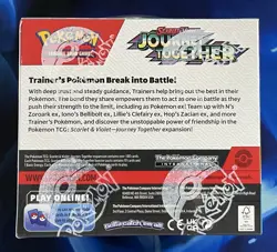 Pokemon 2025 Scarlet & Violet Journey Together Booster Box Non Enhanced No Promo - Image 3