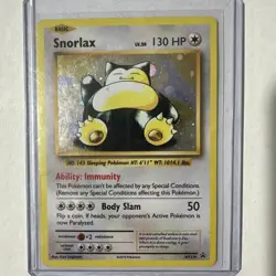 Pokemon TCG Snorlax XY Promos XY179 Black Star Holo - Image 1