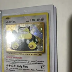 Pokemon TCG Snorlax XY Promos XY179 Black Star Holo - Image 2