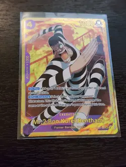 Mr.2.Bon.Kurei (Bentham) (Reprint) EB01-061 Premium Booster-The Best- Vol.2 Foil - Image 1