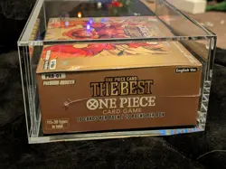 One Piece TCG PRB-01 PREMIUM BOOSTER BOX IN ACRYLIC CASE ENGLISH1 New And Sealed - Image 3