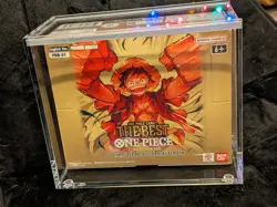 One Piece TCG PRB-01 PREMIUM BOOSTER BOX IN ACRYLIC CASE ENGLISH1 New And Sealed - Image 5