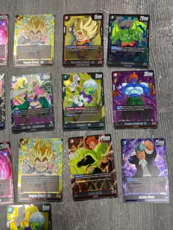 Dragon Ball Z TCG - 14SR, 2R Bundle, 16 Cards - Image 2