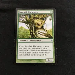 Treefolk Harbinger Lorwyn Magic The Gathering (Mtg) Card Moderately Played. - Image 1