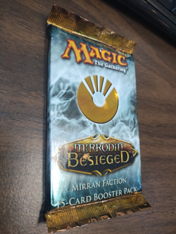 MTG Magic the Gathering MIRRODIN BESIEGED MIRRAN FACTION booster Pack - Image 1