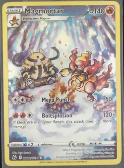 Magmortar - GG03/GG70 Crown Zenith: Galarian Gallery Holo Near Mint Pokemon - Image 1