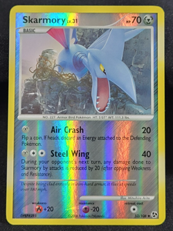 Pokemon TCG Skarmory 53/106 Uncommon Great Encounters Reverse Holo NM - Image 1