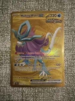 Walking Wake ex 215/162 Holo - SV05: Temporal Forces - Pokemon TCG NM - Image 1