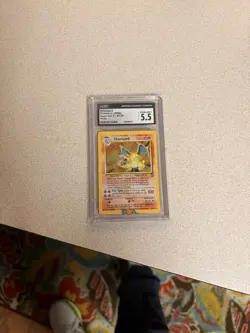 Pokemon CGC 5.5 Charizard Holo - Base Set 2 4/130 - Image 1