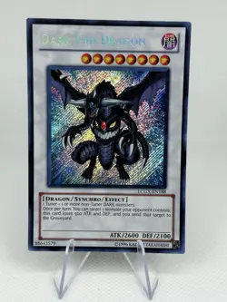 Yu-Gi-Oh Dark End Dragon LCGX-EN188 Secret Rare Unlimited NM - Image 1