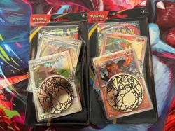Pokemon Phantasmal Flames PREMIUM CHECKLANE FULL ART SET-1 2&3 blister promo set - Image 3