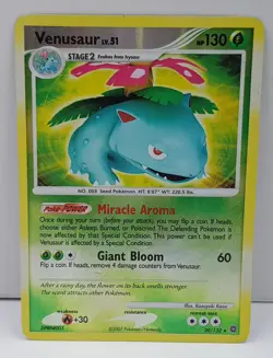 Venusaur 20/132 Secret Wonders (2007) Reverse Holo Rare Pokemon TCG - Image 1