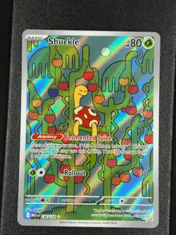Pokemon Card Shuckle 136/132 Illustration Rare Mega Evolution Base Set NM - Image 1
