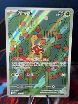 Pokemon Card Shuckle 136/132 Illustration Rare Mega Evolution Base Set NM - Image 1