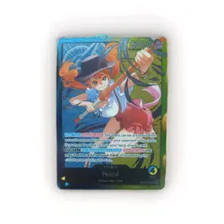 Nami OP11-041 ONE PIECE Tcg Card Game NM BLUE/YELLOW Leader - Image 1