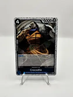 One Piece CCG Crocodile 5x Card Playset - OP07-040 UC x3 & P-082 x2 - ALL MINT - Image 3