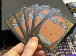 5x German Fbb Island • Unplayed / Mostly Clean • Basic Land • Mtg - Image 2