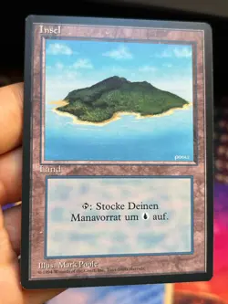 5x German Fbb Island • Unplayed / Mostly Clean • Basic Land • Mtg - Image 3