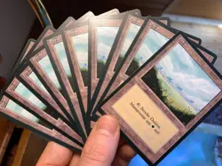 10x German Fbb • Plains • NM • Basic Land • Mtg - Image 1