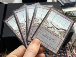 5x German Fbb Swamp • Unplayed / Mostly Clean • Basic Land • Mtg - Image 1