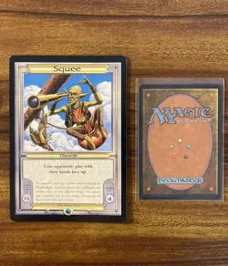 MTG✨SQUEE -OVERSIZED ✨Vanguard MINT RARE Series #1 1997 D. Gelon Art UNPLAYED - Image 1
