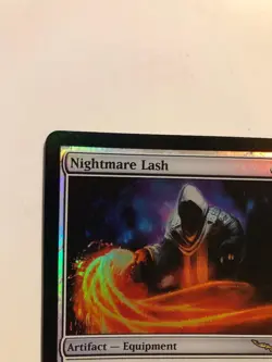 NIGHTMARE LASH - Foil, Mirrodin #219, Artifact equipment, unplayed condition!! - Image 2