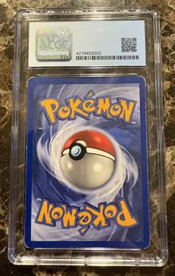 1999 Pokemon Base Set Hitmonchan Holo Unlimited #7/102 CGC 5.5 - Image 2