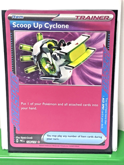 Scoop Up Cyclone 128/131 Sv: Prismatic Evolutions Holo Ace SPEC Rare Pokemon NM - Image 1