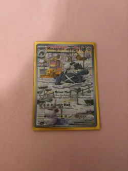 Pokemon Metagross TCG Holo Illustration Rare Card 178/162 Sv05: Temporal Forces - Image 1