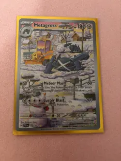 Pokemon Metagross TCG Holo Illustration Rare Card 178/162 Sv05: Temporal Forces - Image 2