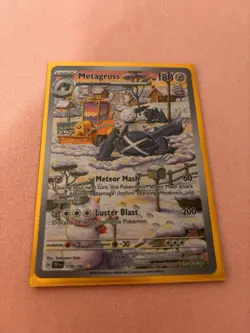Pokemon Metagross TCG Holo Illustration Rare Card 178/162 Sv05: Temporal Forces - Image 3