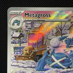 Pokemon TCG Metagross Illustration Rare Card 178/162 SV05: Temporal Forces - Image 2