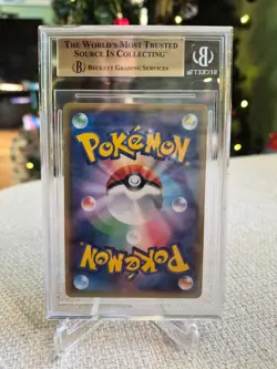 Pokemon Poncho Wearing Pikachu Alolan Vulpix JPN Promo 037/SM-P BGS 9.5 PSA 10 U - Image 2