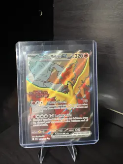 Pokemon TCG Team Rockets Moltres EX#208/182 Destined Rivals Stamped - Image 1